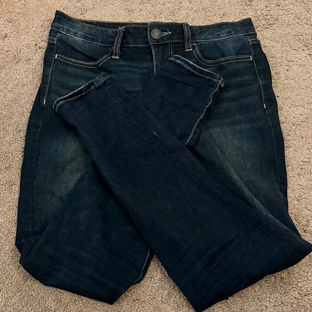 american eagle stretchy skinny jeans